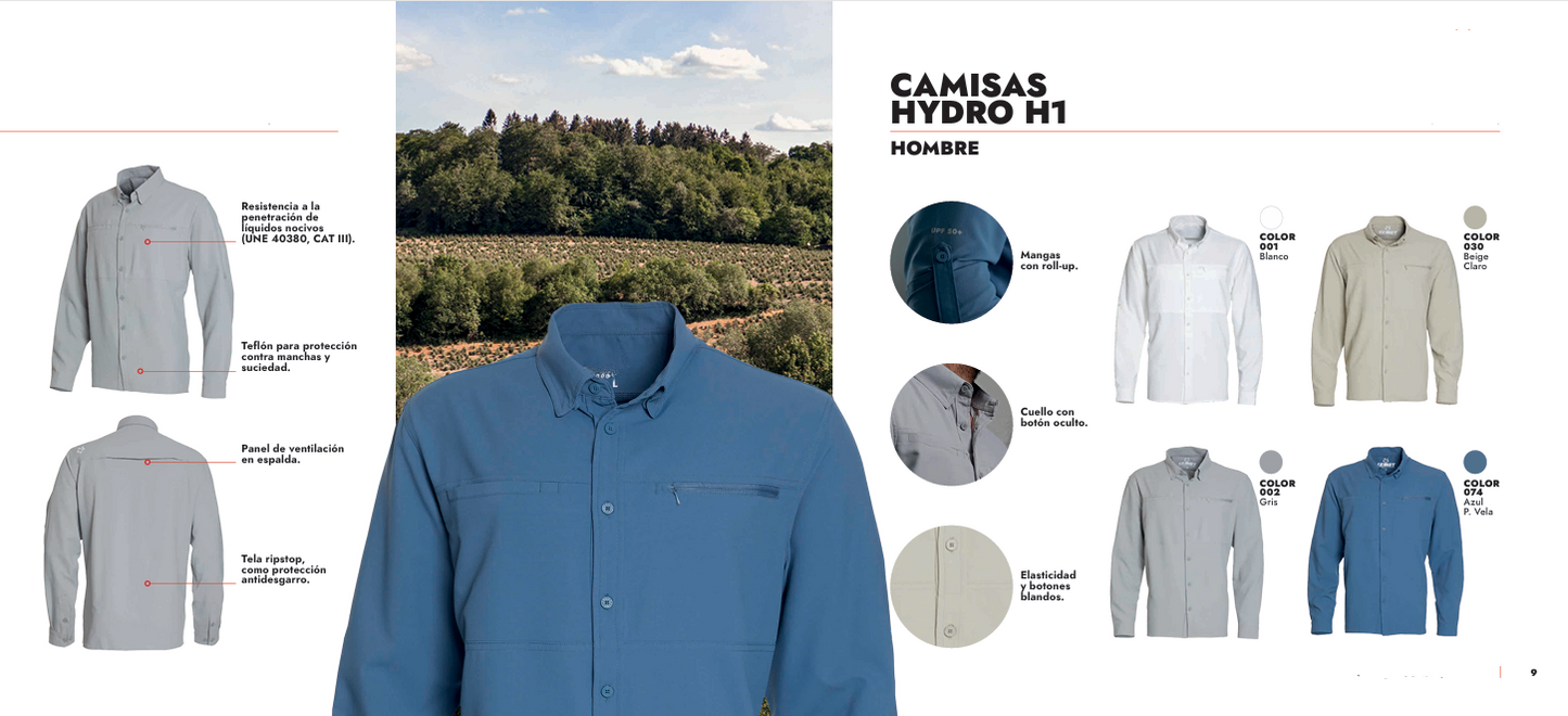 camisa outdoor