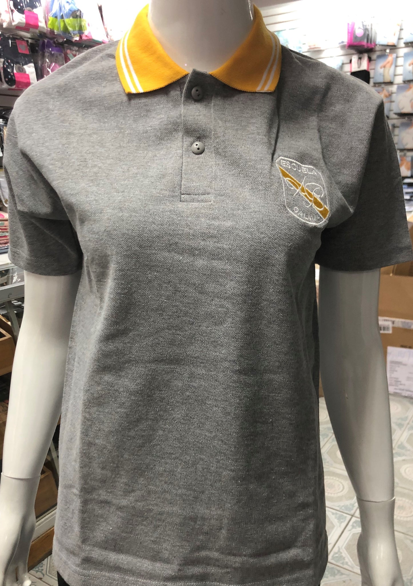 Camisero Manga Corta Unisex Escuela Andres Bello