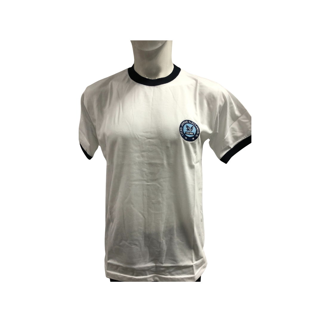 Polera Deportiva Manga Corta Unisex Liceo Jorge Alessandri