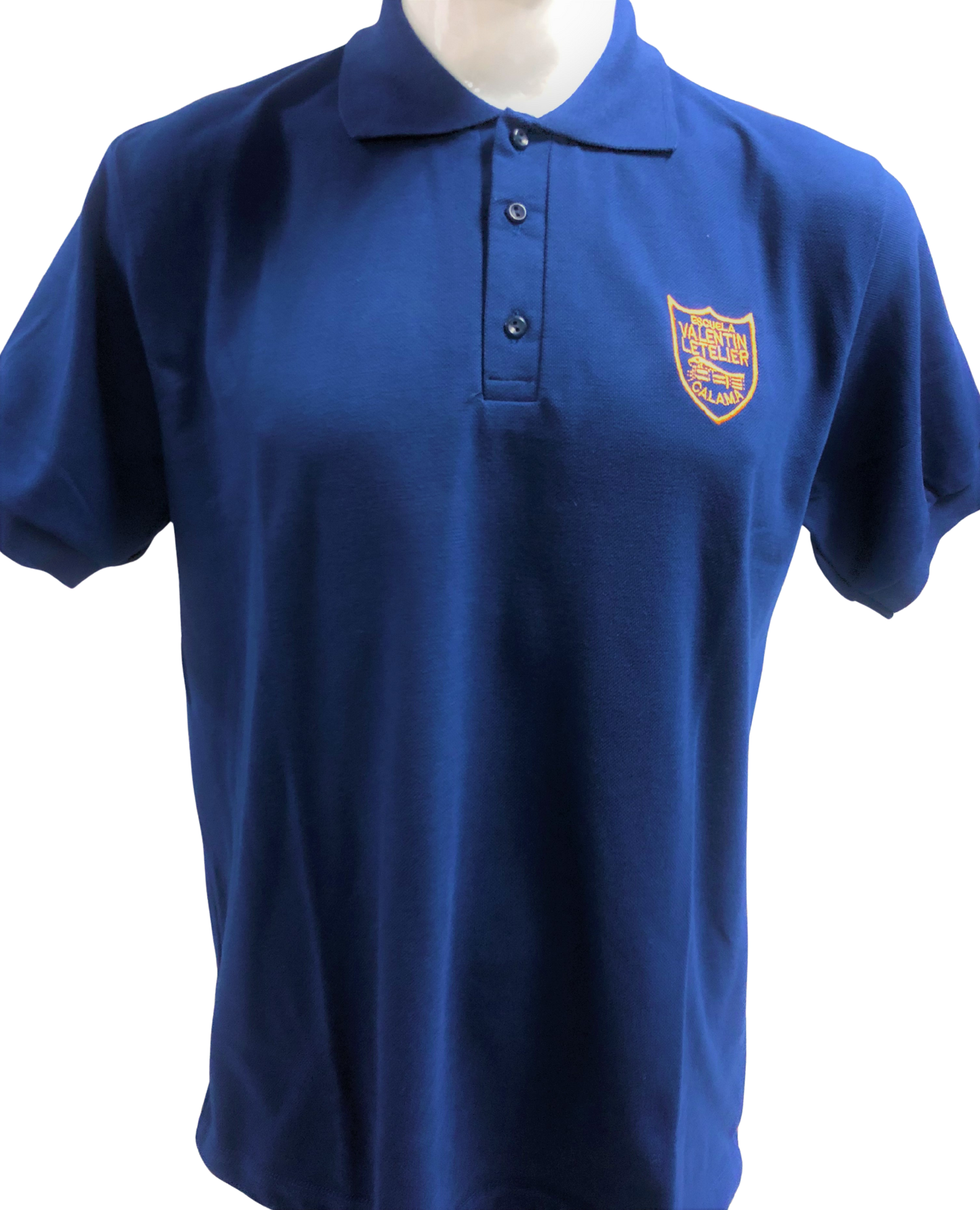 Camisero Manga Corta Unisex Escuela Valentín Letelier