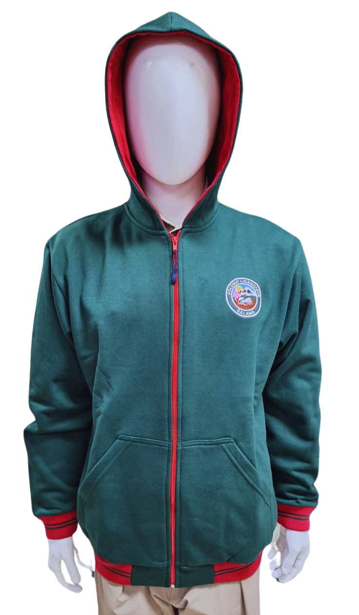 Canguro con gorro Colegio Licancabur