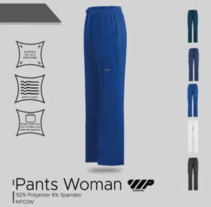 PANTALON CLINICO MUJER CORTE RECTO MP03W