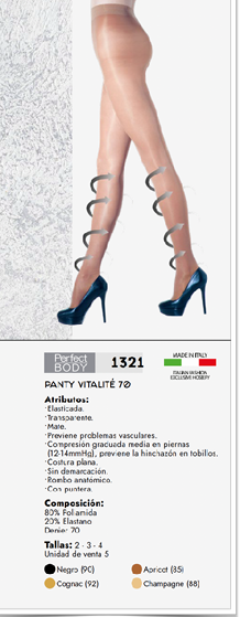 Panty 1321 Vitalite 70