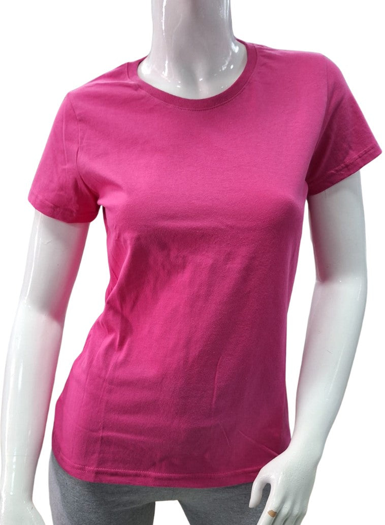 Polera de algodón Adulto Colores